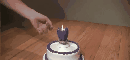 生日蜡烛动态图片
