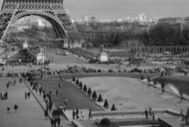 巴黎铁塔动态图片