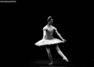 最美的芭蕾舞黑白图片