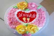 生日蛋糕祝福图片