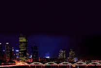 城市夜景动态图