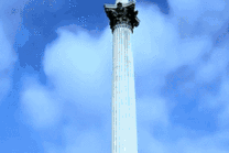 高塔纪念雕像gif图