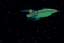 宇宙飞船动画图片