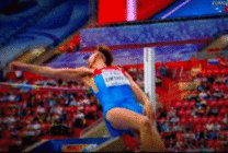 奥运会跳高动态图片