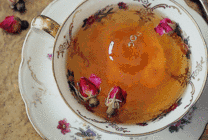 一碗玫瑰花茶gif图片