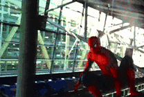 性感的蜘蛛超人GIF图片