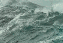 珀涛汹涌的海浪gif图片
