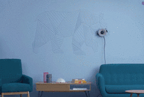 墙绘机器人GIF动态图