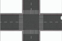 车辆十字路口让行规则动态图解
