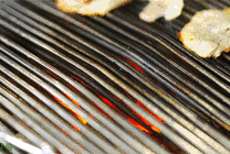铁架刷烤肉GIF图片