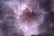 3D星云变幻效果GIF图片