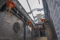 豪华中式古典庭院GIF图片