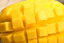 芒果的切法GIF图片