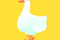 快乐的鸭子动画图片