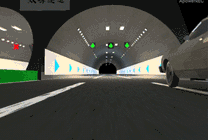 开车过隧道GIF图片