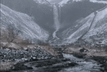 冬季的大山GIF图片