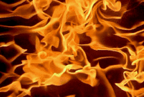 熊熊燃烧的大火GIF图片