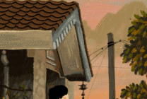 屋檐下的风铃动画图片