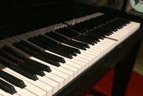 自动弹的钢琴GIF图片