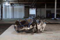 机器人的倒立动作GIF图片