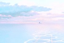 大海中的水波纹GIF图片