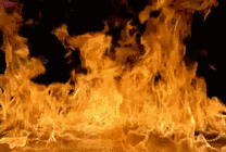 烈焰焚烧GIF素材图片