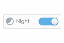 开启夜间模式按钮动态图片