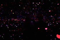 璀璨斑斓的夜空动态图片