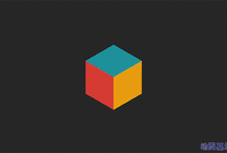 彩色方块的分解组合动态图片