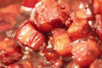 红烧五花肉动态图片