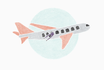 飞机上的自杀的人动画图片