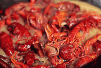 鲜美油焖小龙虾动态图片