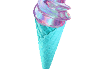 冰淇淋的创意GIf素材图片