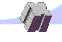 X型铸铁3D动态图片