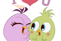 小鸟的爱情故事动画图片