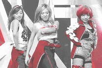 几位性感的女孩在舞台上跳街舞gif图片