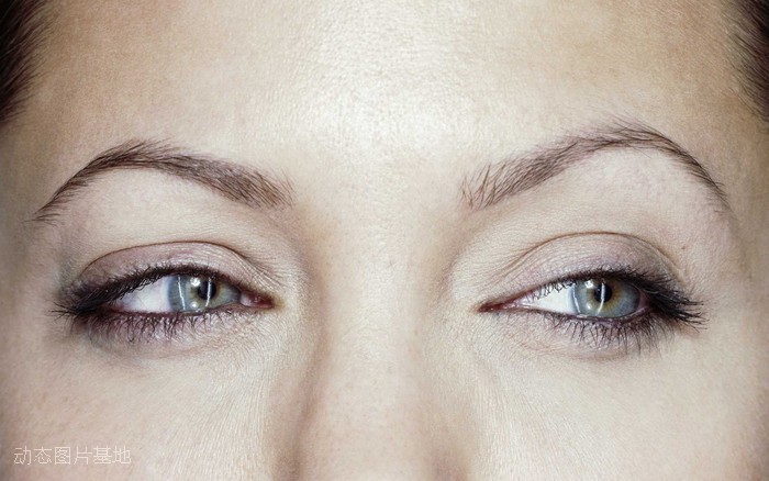图片描述：安吉丽娜·朱莉，睫毛，眼睛,尺寸：1920X1200px 