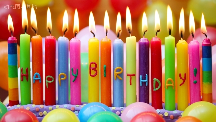 图片描述：生日快乐，生日蛋糕，蜡烛，生日蜡烛,尺寸：2560X1440px 