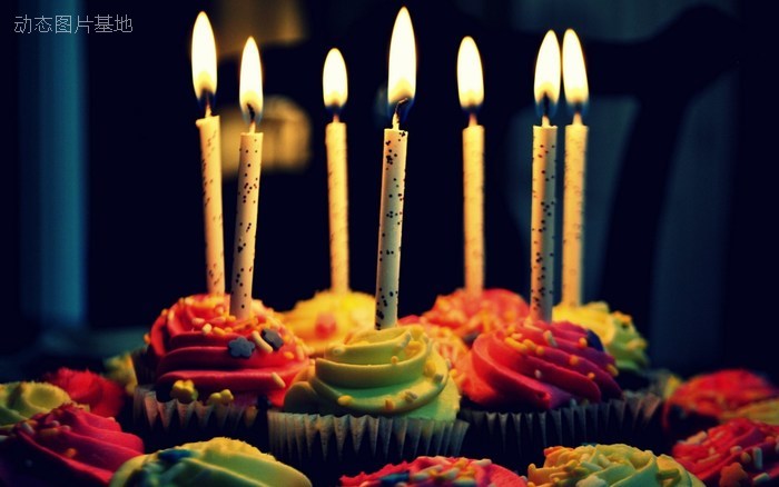 图片描述：生日快乐，生日蛋糕，蜡烛，生日蜡烛,尺寸：1920X1200px 