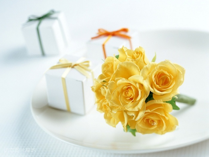 图片描述：玫瑰花，玫瑰，黄玫瑰,尺寸：1280X960px 