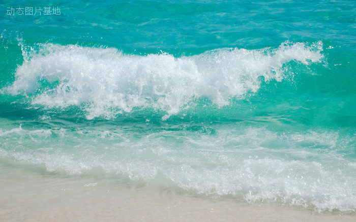 图片描述：海浪，波浪，，沙滩，海边,尺寸：2560X1600px 