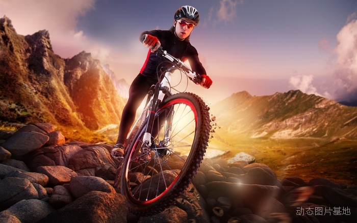 图片描述：自行车，骑自行车，单车,尺寸：2560X1600px 