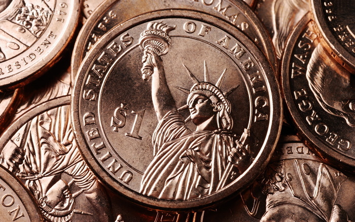 图片描述：美国硬币,尺寸：1920X1200px 