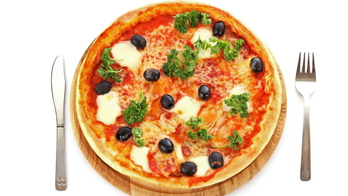 图片描述：披萨，Pizza,尺寸：1920X1080px 