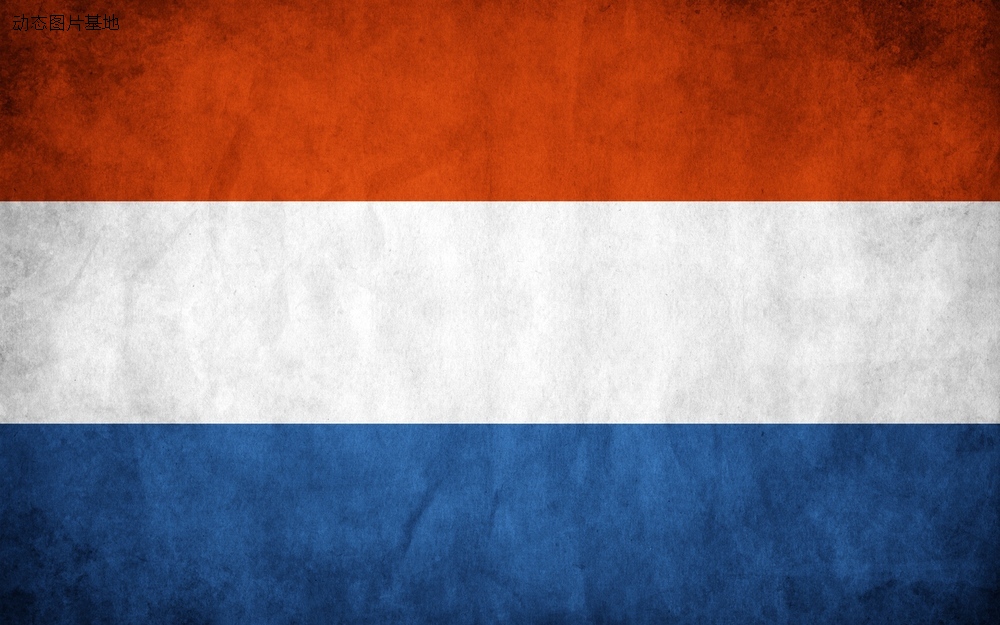 图片描述：荷兰国旗,尺寸：1680X1050px 